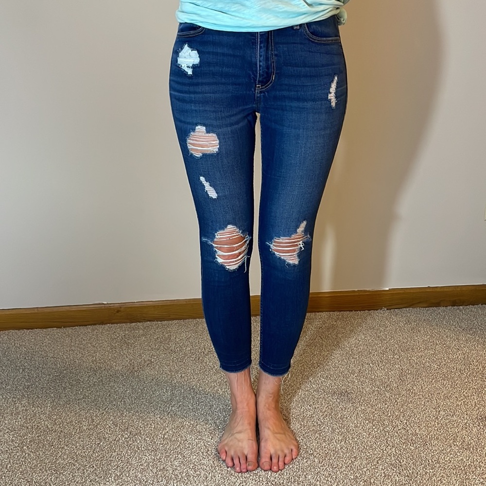 Hollister Super Skinny Ankle Jeans